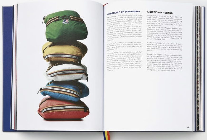 Un libro per i 60 anni di K-Way